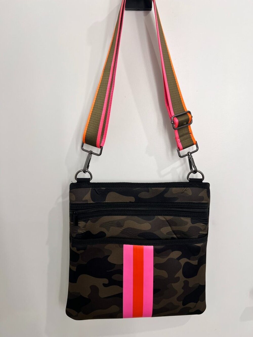 Haute Shore Camo crossbody bag